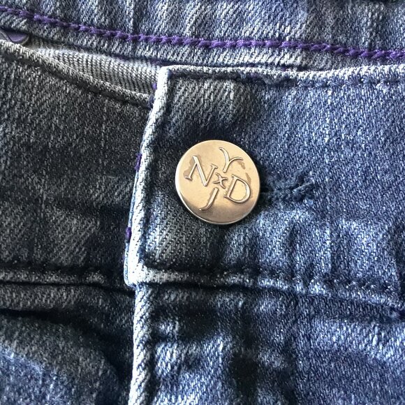 NYDJ High Rise Straight Leg Size 16 Medium Wash - Picture 10 of 14